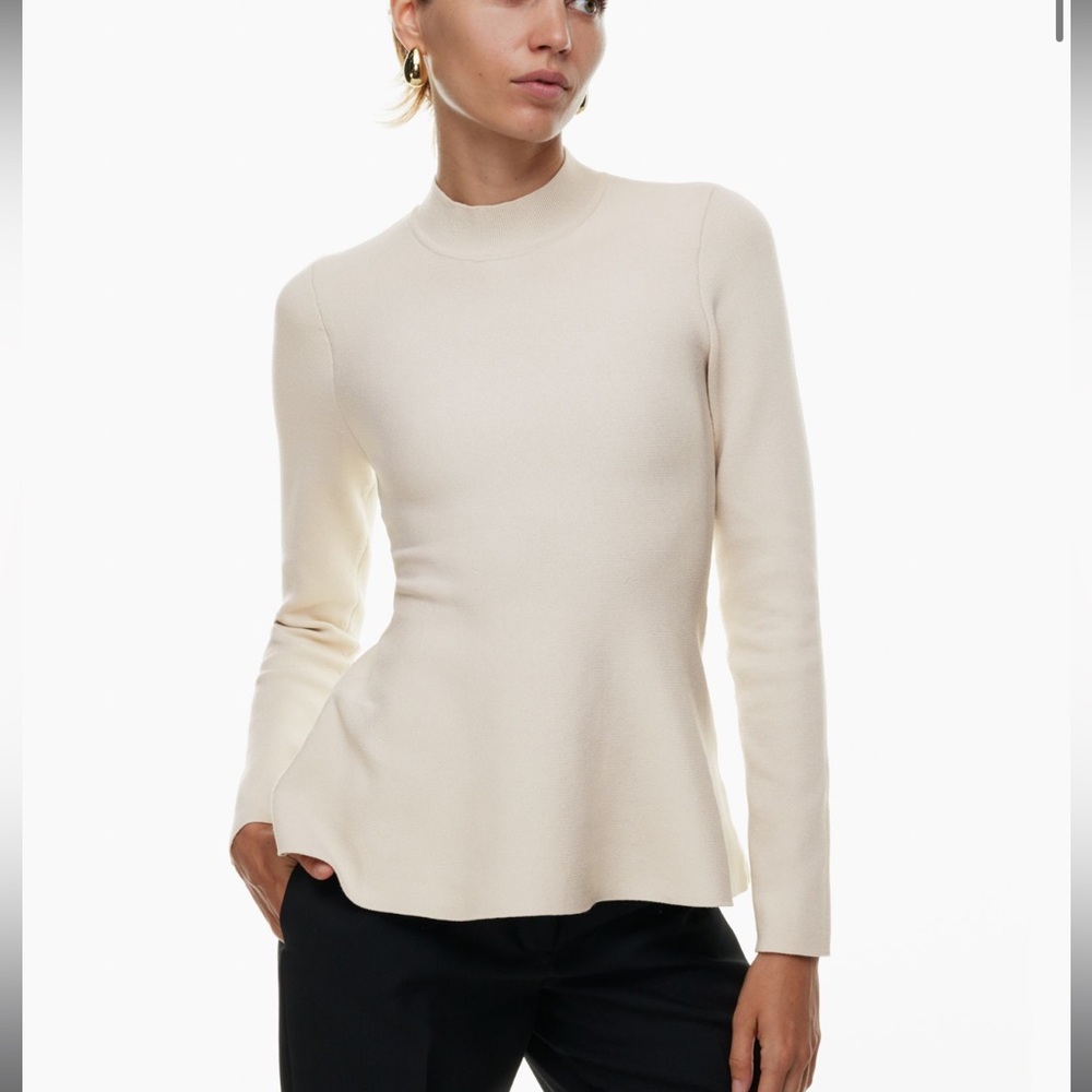 Aritzia Sculpt knit trajectory turtleneck